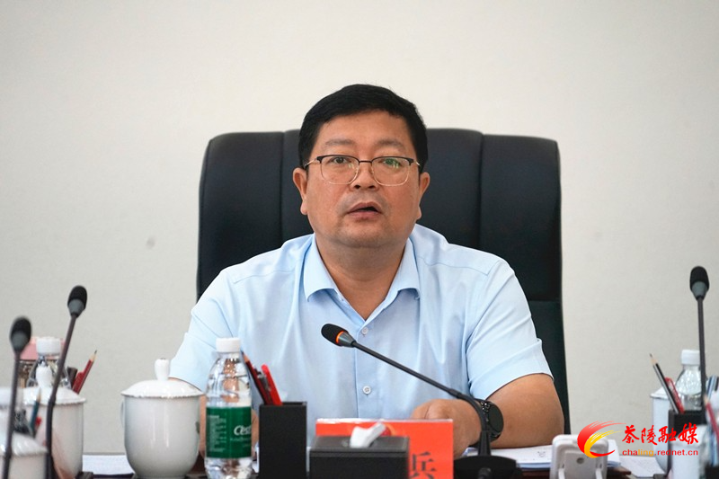 杨红兵主持召开茶陵县十八届人民政府第44次常务会议