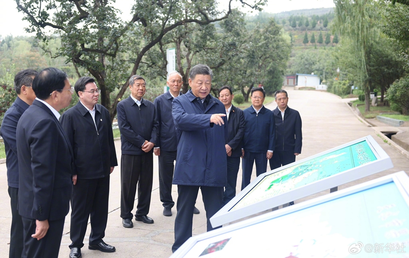 习近平在陕西宝鸡市和甘肃天水市考察调研