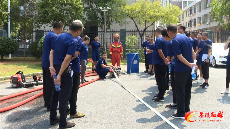 茶陵县政协系统应急救援志愿队成立