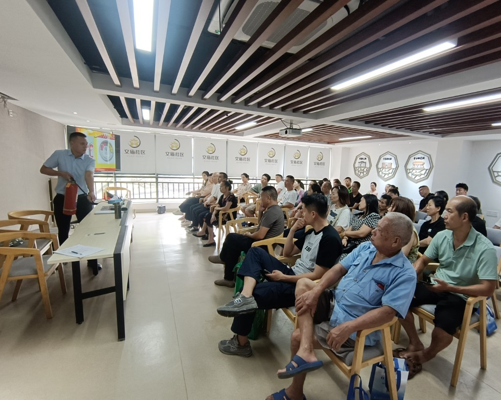 防患未燃 安全相伴  来龙门街道组织开展消防安全活动