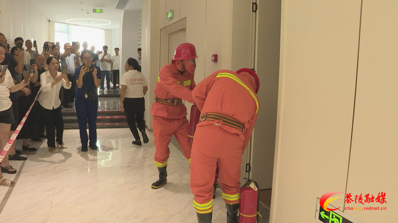 茶陵县开展重点人员密集场所单位消防安全培训