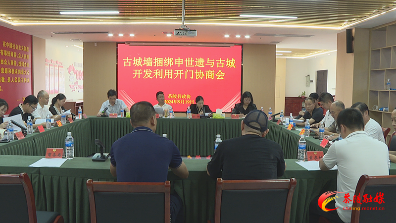 古城墙捆绑申世遗与古城开发利用开门协商会召开