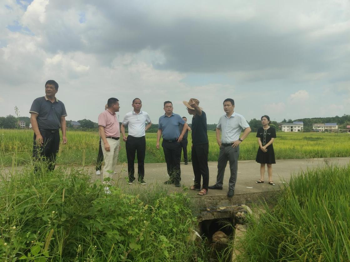 株洲市生态环境局核查攸县农村环境整治工作