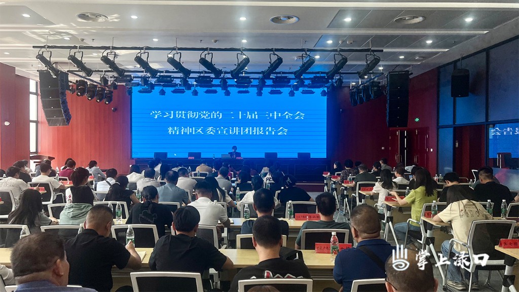 学习贯彻党的二十届三中全会精神区委宣讲团在宣传思想文化系统宣讲