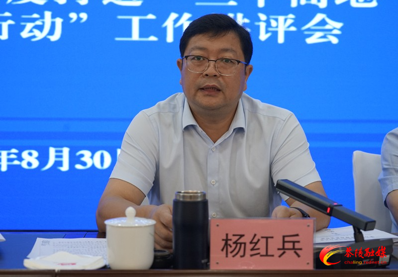 2024年茶陵县二季度打造“三个高地”“三个年” 暨“八大行动”工作讲评会召开