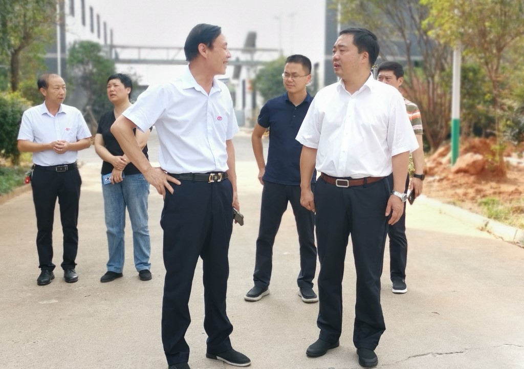【“两重”“两新”送解优专项行动】李鹏程调研园区企业 为园区高质量发展把脉定向