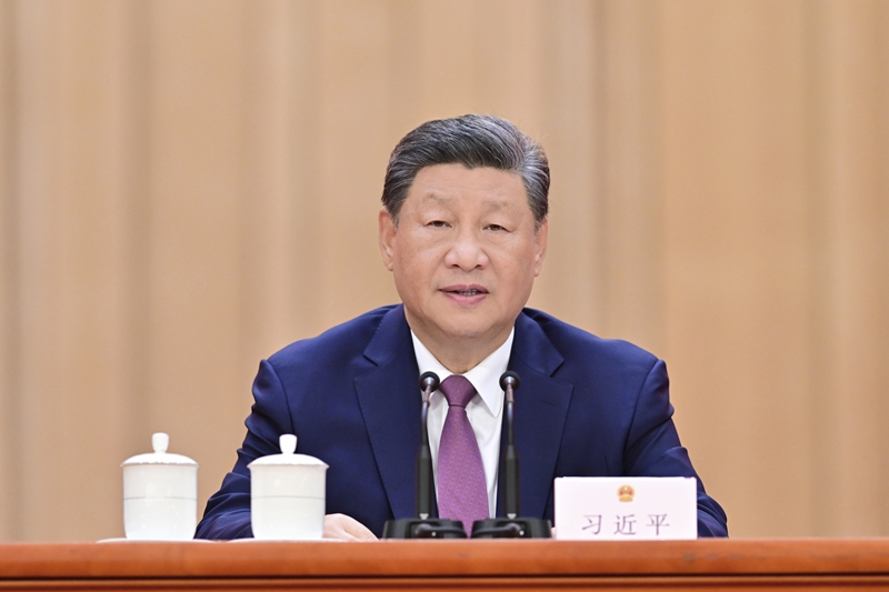 习近平在庆祝全国人民代表大会成立70周年大会上发表重要讲话强调:坚定道路自信理论自信制度自信文化自信 继续把人民代表大会制度坚持好完善好运行好