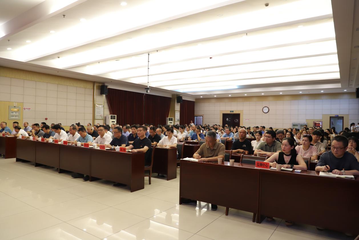 周其伟到株洲市生态环境监测中心宣讲党的二十届三中全会精神