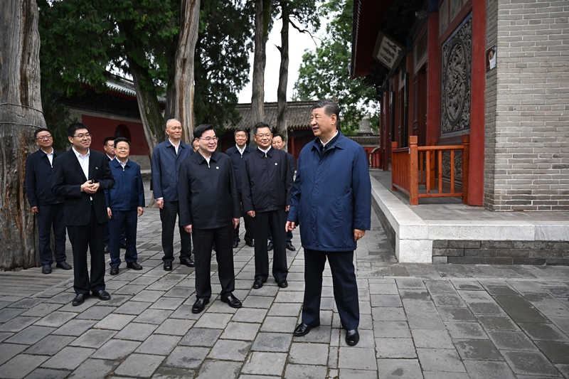 习近平在甘肃考察时强调 深化改革勇于创新苦干实干富民兴陇 奋力谱写中国式现代化甘肃篇章 途中在陕西宝鸡考察