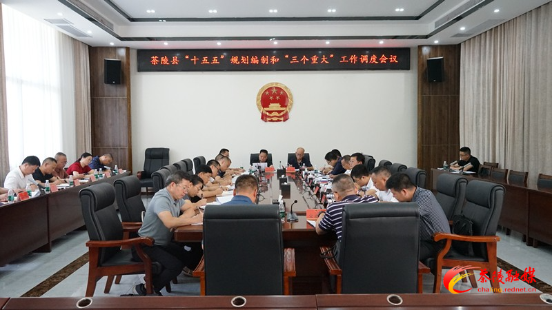 杨红兵调度“十五五”规划编制和“三个重大”工作