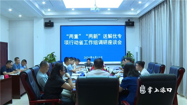 省发改委一行来渌口区考察调研