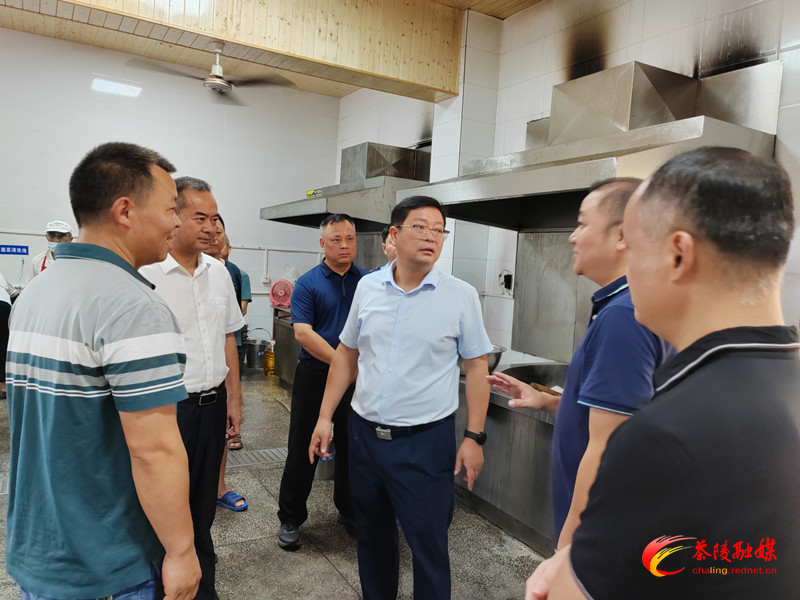 杨红兵到马江镇督导乡村振兴、食品安全工作