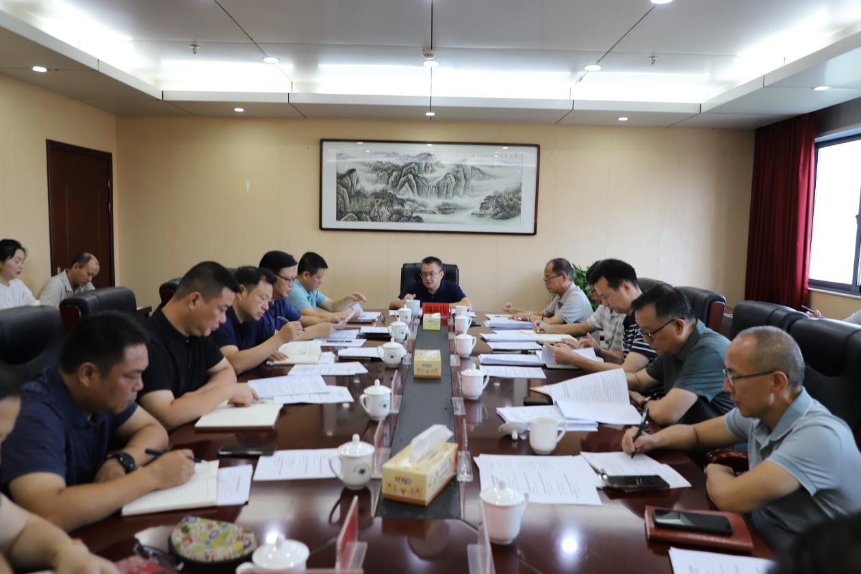 市生态环境局召开第十二次党组会
