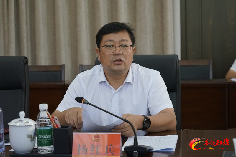 杨红兵主持召开乡村振兴重点工作推进会