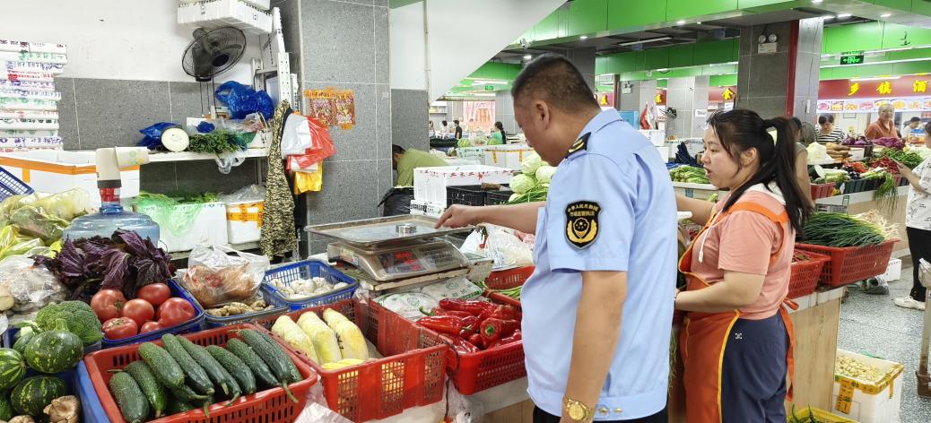 芦淞区市场监督管理局开展电子秤市场秩序综合整治行动