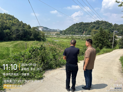 加强严格管控区巡查 筑牢粮食安全防线