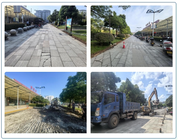 站前“微改造” 打造安全舒适路