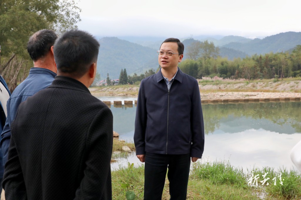 夏胜利到水口镇调研乡村振兴等工作
