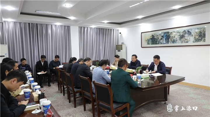 李晓彤到渌口区商务局调研
