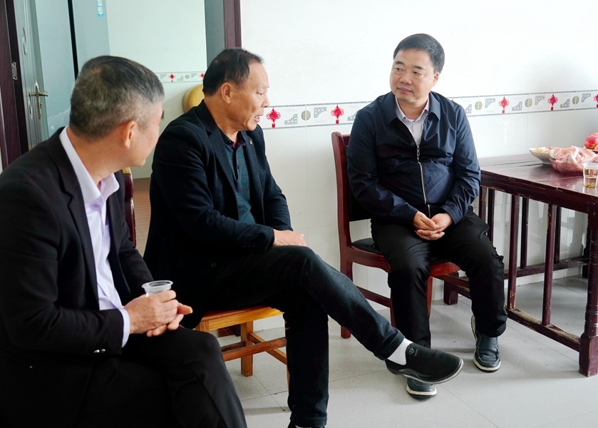 【新闻特写·广寒坪抽水蓄能电站项目移民工作】李鹏程:老百姓生活越过越好 这才是我们的目的