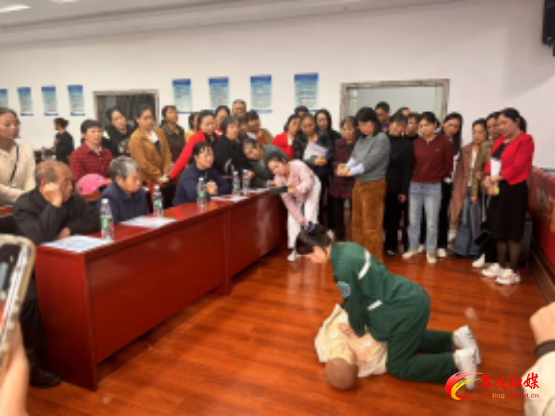 茶陵县库区移民事务中心:普及救护知识 提高移民应急能力