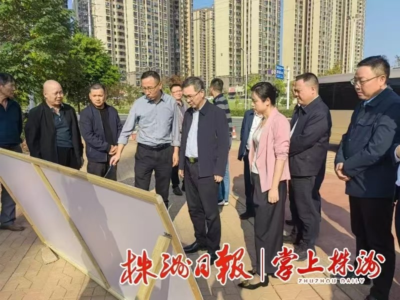 陈恢清在天元区下沉接访