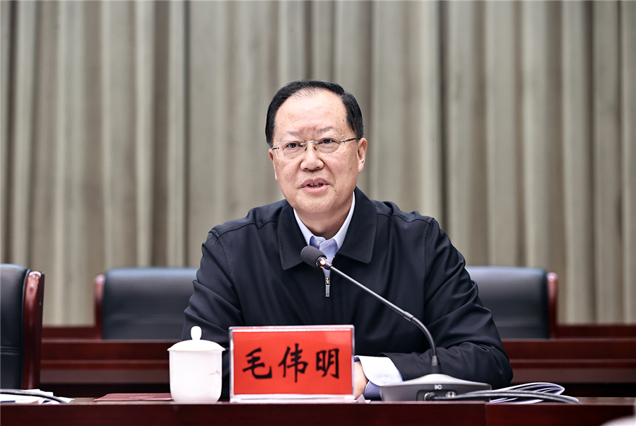 沈晓明毛伟明调研大气污染防治工作