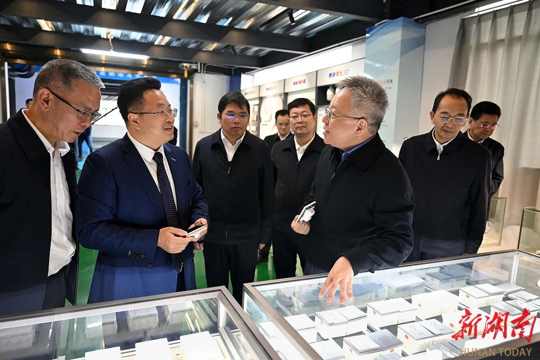 沈晓明调研株洲经济社会发展情况