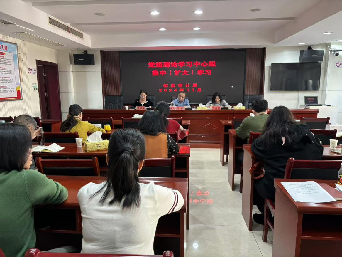 攸县审计局开展党的二十届三中全会精神集中培训