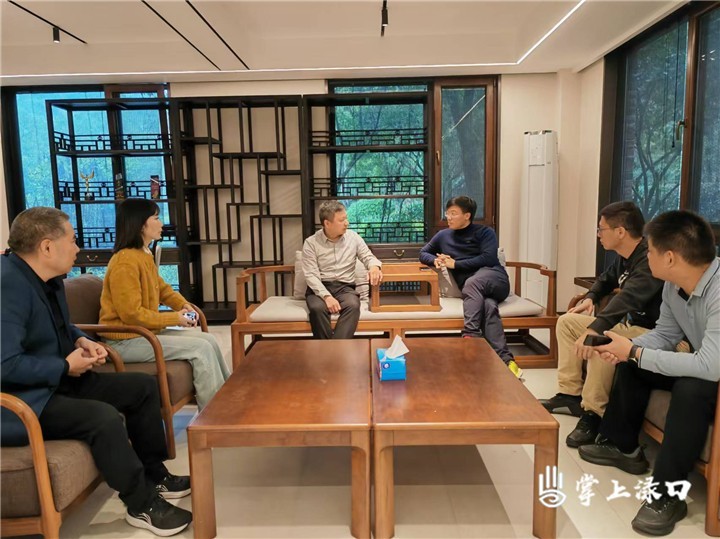 区领导率队到杭州走访调研企业