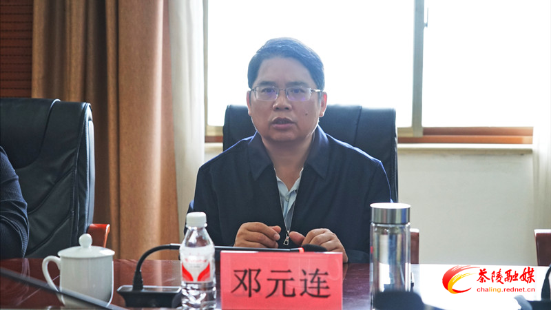 邓元连到园区调研