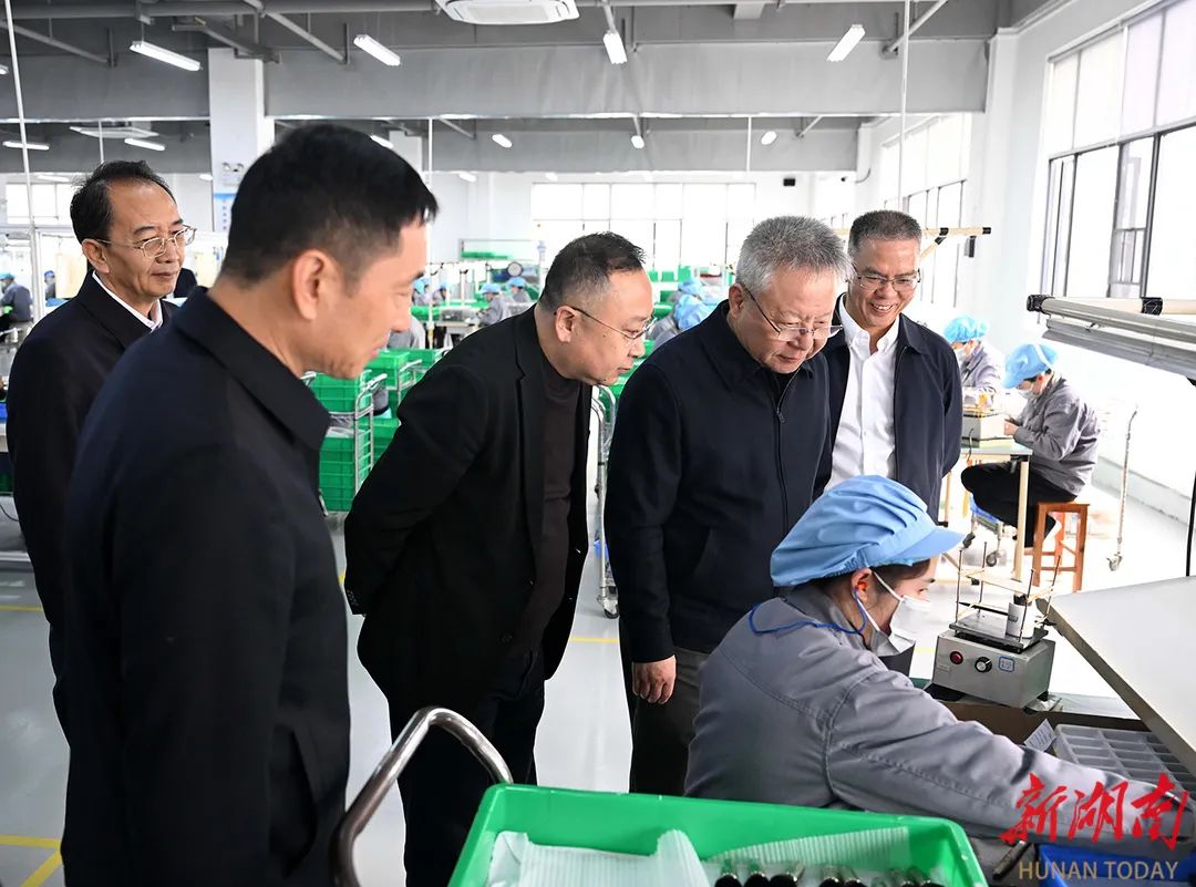 沈晓明调研株洲经济社会发展情况