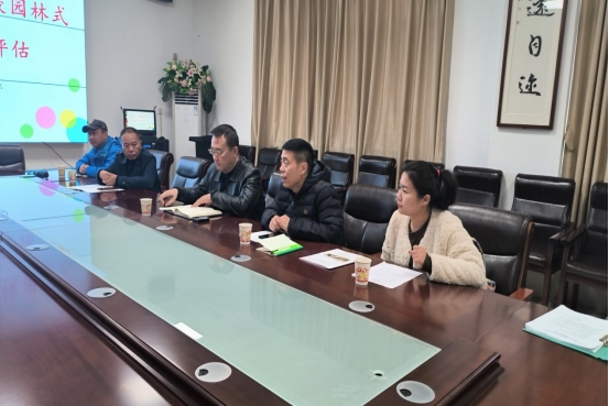 芦淞园林：迎接市级园林式单位达标验收