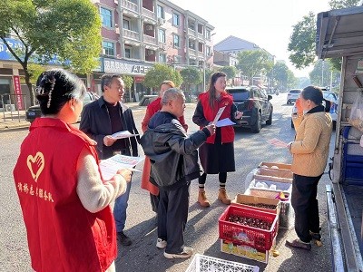 谭桥街道：养老保险促民生，扩面宣传促参保