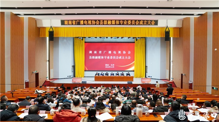 百家融媒的“家”——湖南省广播电视协会县融专委会成立