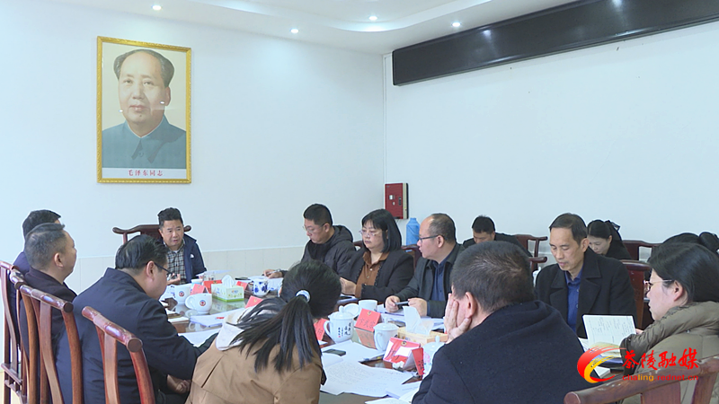 茶陵县政协党组（扩大）会议暨十届三十二次主席会议召开