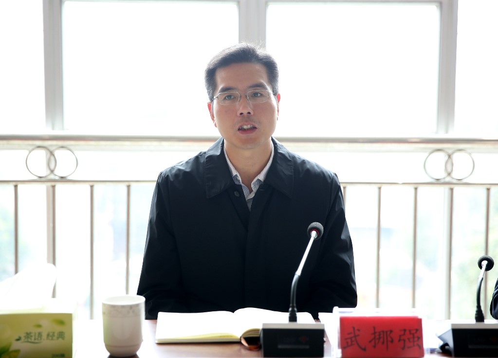 武挪强赴鸾山镇调研经济社会发展情况
