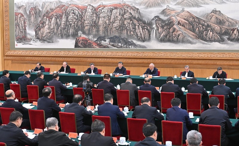 习近平在第四次“一带一路”建设工作座谈会上强调：坚定战略自信 勇于担当作为 全面推动共建“一带一路”高质量发展