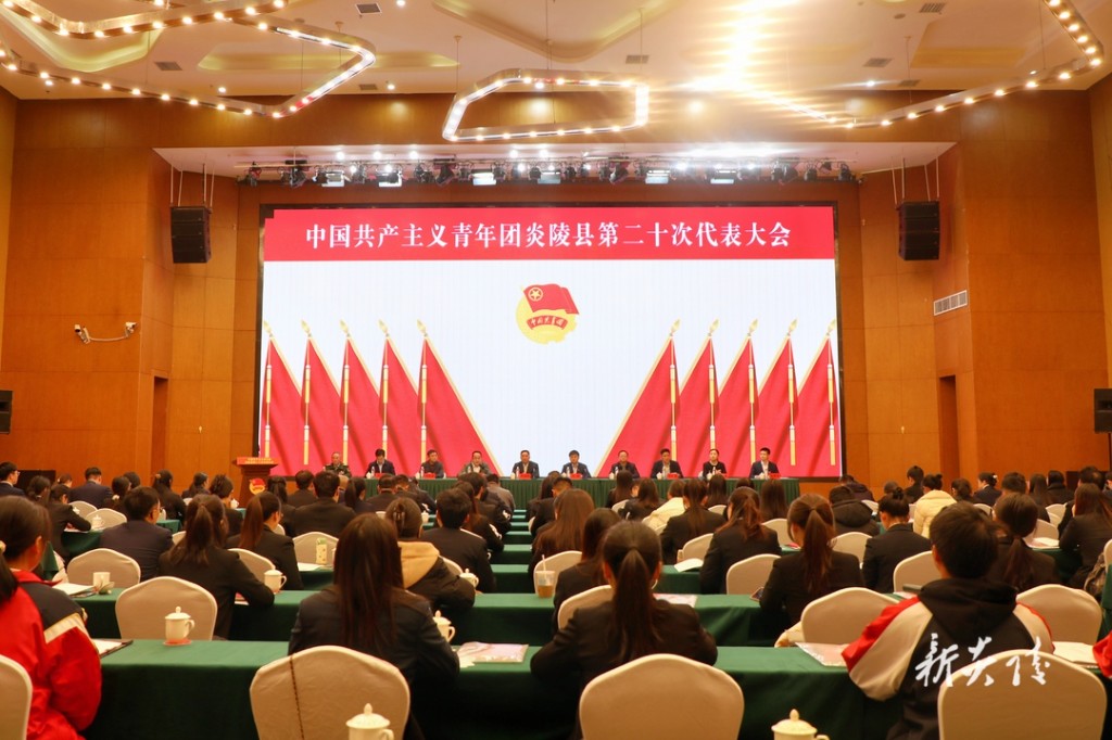 共青团炎陵县第二十次代表大会第一次全体会议召开