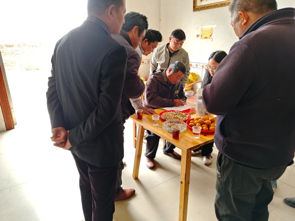 茶陵县供销社开展2024年度农业社会化 服务工作验收