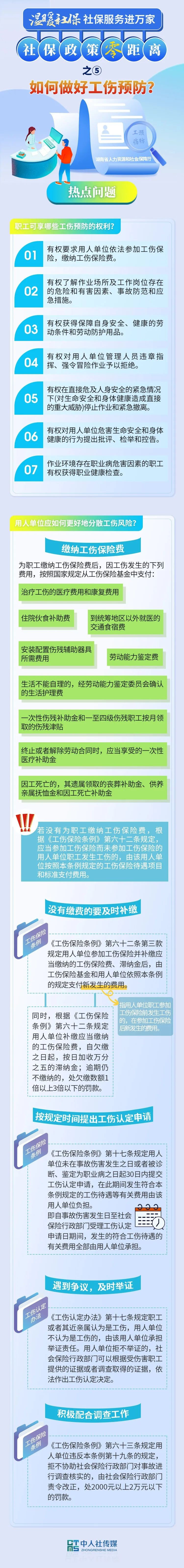 社保政策“零”距离⑤丨如何做好工伤预防？