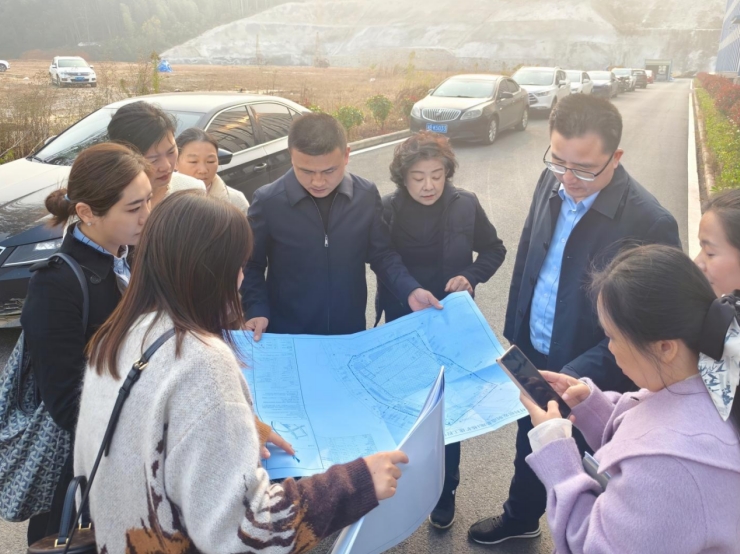 芦淞区数据局联合多部门开展工程建设领域“一把手走流程”“联合走”行动