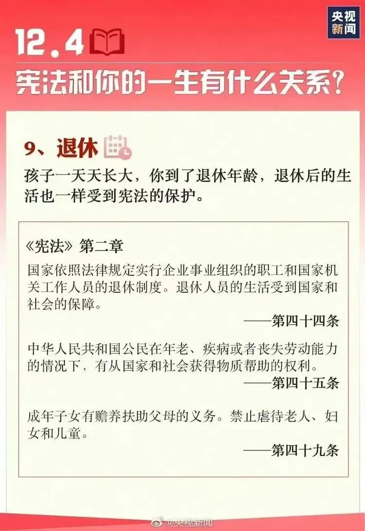 “12•4 ”国家宪法日 | 宪法和你的一生有什么关系