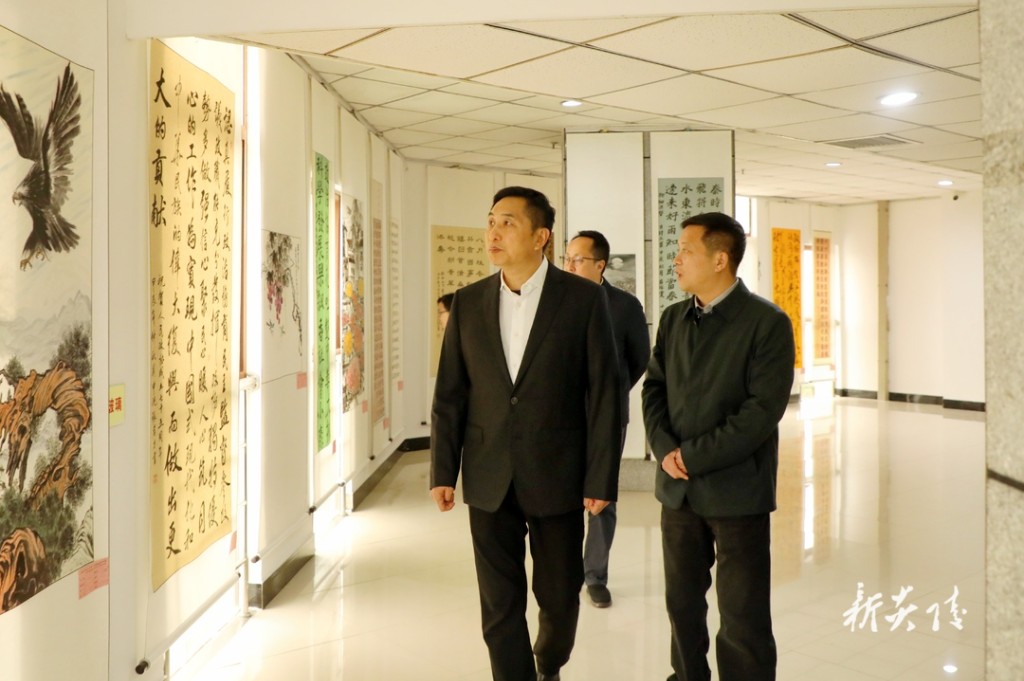 炎陵县“庆祝人民政协成立75周年”主题书画作品展开展