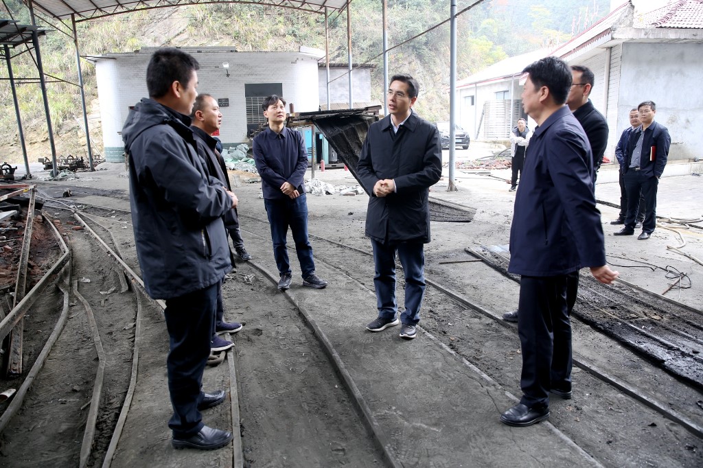 武挪强赴鸾山镇调研经济社会发展情况