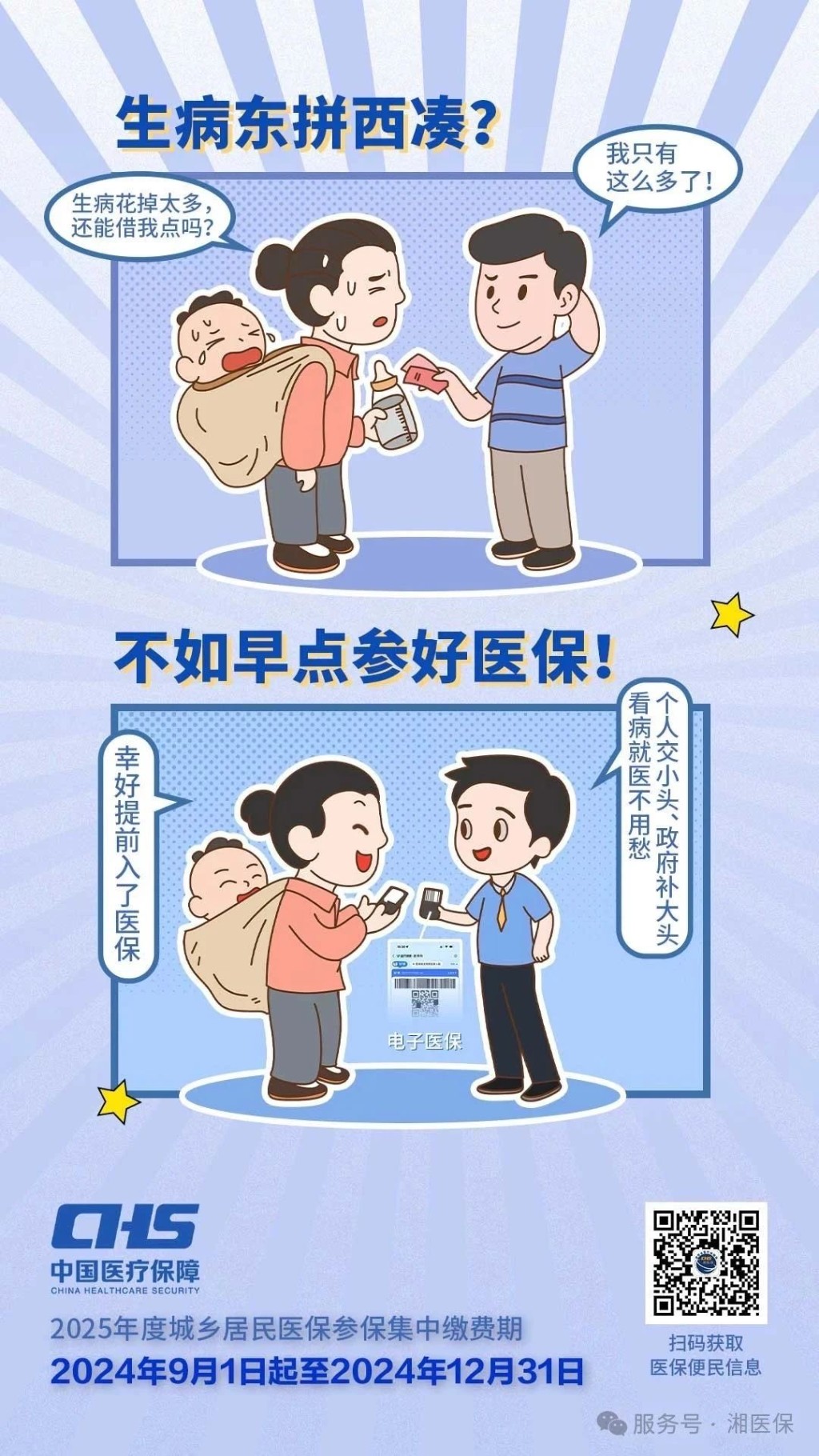 为什么要参加医保？