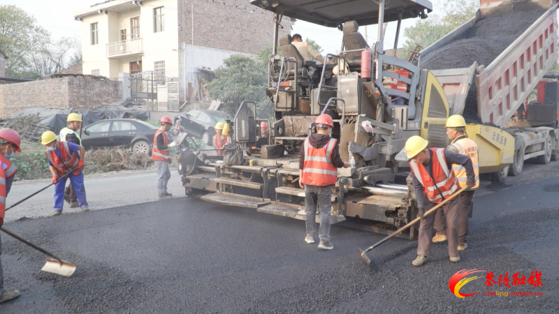 茶陵县2条国省干线公路中修工程预计明年1月完工