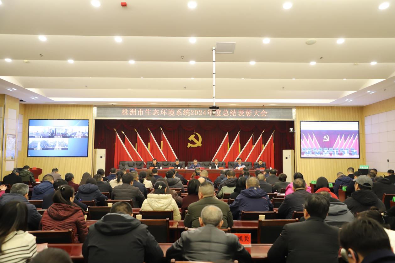 市生态环境系统召开2024年度总结表彰大会