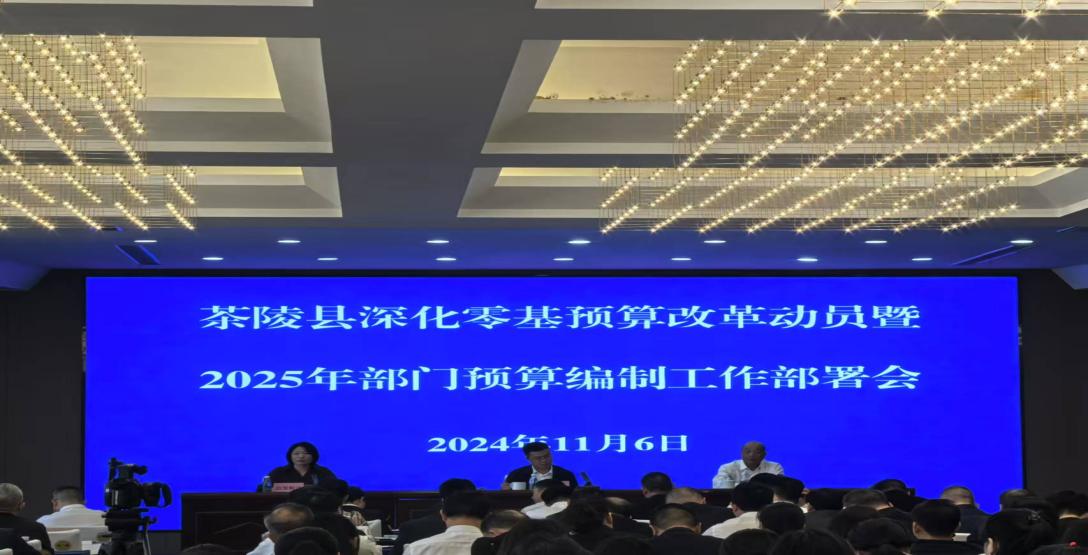 株绩领航｜茶陵县加强源头规范，严控绩效目标编制质量