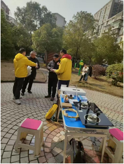 春节前燃气安全进小区